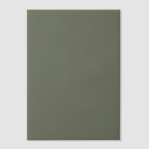 Minimal Moss Green Vellum Overlay – Uitnodigingen