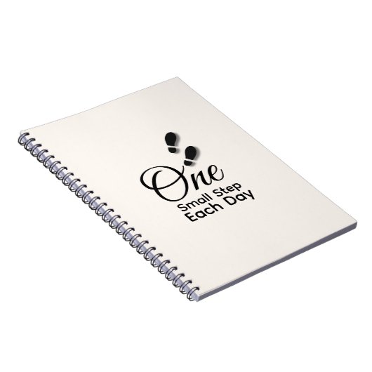 Minimal Motivational Notebook – Quote Journal (Côté Droit)