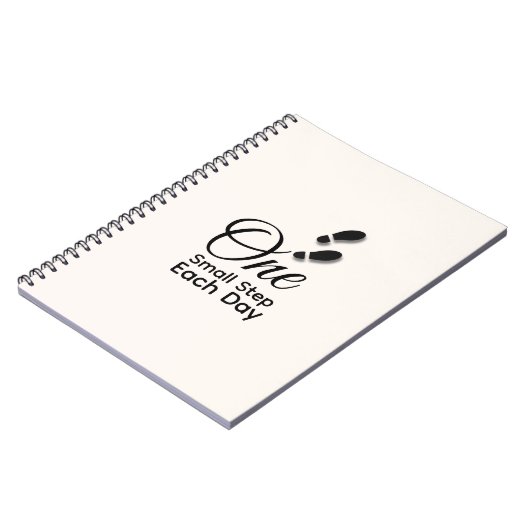 Minimal Motivational Notebook – Quote Journal (Côté gauche)