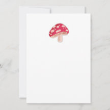Minimal Mushroom Flat Kaart
