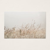 Minimal nature shop thank you card with discount visitekaartje (Voorkant)