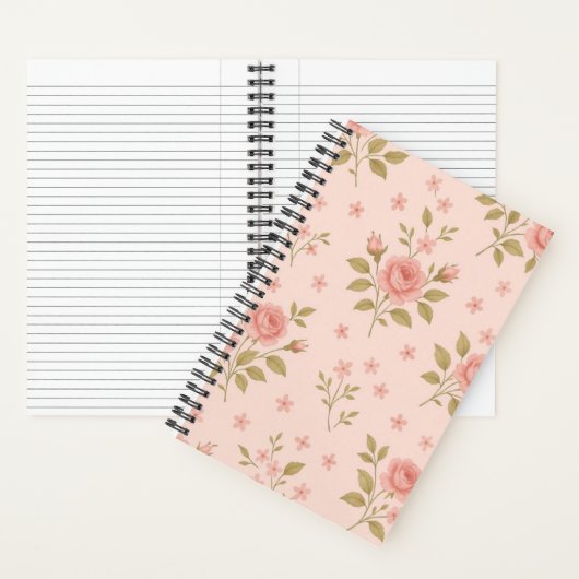 Minimal Neutral Abstract Notebook Notitieboek (Binnen)