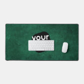 Minimal  Neutral Dark Green Voeg je Logo toe Bureaumat (Keyboard & Muis)