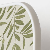 Minimal Olive Branch Pattern Pickleball Paddle (Links Detail)