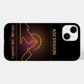 Minimal One-Stroke Mountain Ridge | Sunrise Line Case-Mate iPhone Case (Achterkant (horizontaal))
