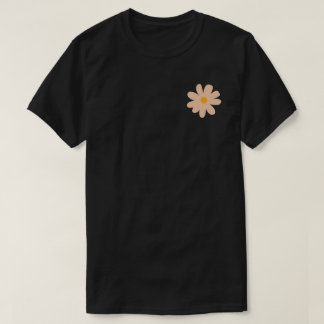 Minimal pastel Daisy Flower – Schattigee retro est T-shirt