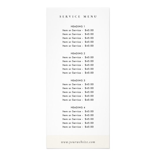 Minimal Pastel Kleurrijke Waterverf Cake Bakkerij Reclamekaart (Achterkant)