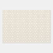 Minimal Pastel roze groen beige Scandi Kerstmis Inpakpapier Vel (Voorkant)