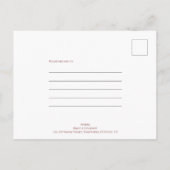 Minimal Pencil is een script uit de Bourgogne Save Aankondigingskaart (Achterkant)