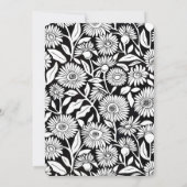 Minimal Pensioen Party Zwart Rood Kaart (Achterkant)