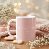Minimal Personalized Name Mug