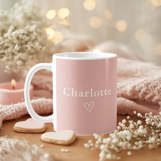 Minimal Personalized Name Mug