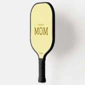 Minimal Personalized Pickleball Mom Custom Name  Paddle (Links)
