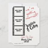 Minimal Photo Save the Date Custom Modern (Devant)