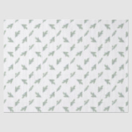 Minimal Pine Corporate Christmas Pattern Tissuepapier
