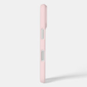 Minimal Prioritize You Quote Pastel Pink Case-Mate iPhone Case (Achterkant / Rechts)