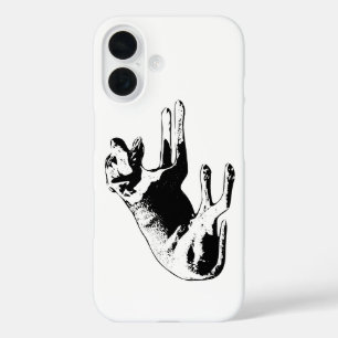 Minimal Side Lounge - Moderne hond iPhone 16 Hoesje