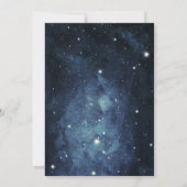 Minimal Simple Dancing Skeleton Halloween Party Kaart (Achterkant)