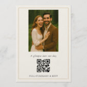 Minimal Simple Photo Wedding Invitation (Dos)