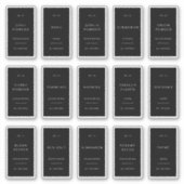 Minimal Spice Jar Labels Pantry Storage Stickers (Voorkant)