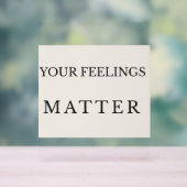 Minimal Therapy Office Poster – Your Feelings Matt (Neutre)