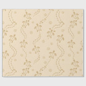 Minimal Turtle Trail Pattern Cadeaupapier (Vlak)