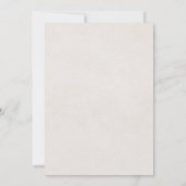 Minimal Watercolor Hearts Invitation Kaart (Achterkant)