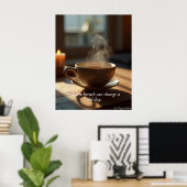 Minimal Winter Calm Poster – Neutral Wall Art (Bureau à domicile)