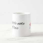 Minimale 'A Little Note of Love'-mok Koffiemok (Center)