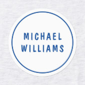 Minimale aangepaste, aangepaste naam van jochie in labels (Design 1)