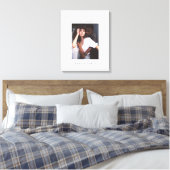 Minimale aangepaste fototekst canvas afdruk (Insitu (Slaapkamer))