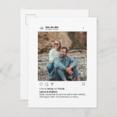 Minimale aangepaste installatiescherm voor install aankondigingskaart (Voorkant / Achterkant)