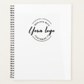 Minimale Aangepaste Logo Merk QR-code Eenvoudig Wi Planner (Voorkant)