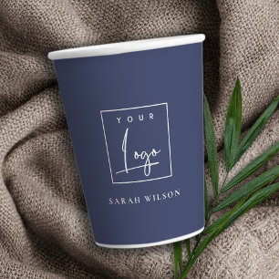 Minimale aangepaste Logo voor speciale acties voor Papieren Bekers