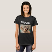 Minimale aangepaste MOOD Funny Add Photo T-shirt (Voorkant volledig)