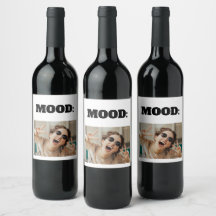 Minimale aangepaste MOOD Funny Add Photo