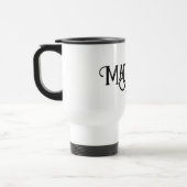 Minimale aangepaste naam reisbeker (Links)