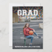 Minimale aankondiging van de Afstuderen van de Fot (Voorkant)