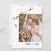 Minimale aankondiging van de fotowedstrijd (Voorkant)