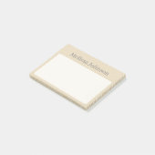 Minimale aanpasbare Zachte Zand Post-it® Notes (Schuin)