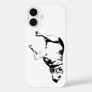 Minimale aanwezigheid van de pomp iPhone 16 hoesje