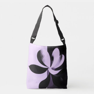 Minimale Abstracte Bloem Tote Tas