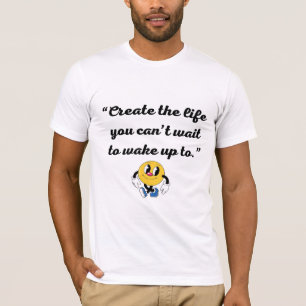 Minimale Abstracte kunst T-shirt