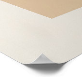 Minimale Abstracte muurkunst uit de middelbare eeu Poster (Hoek)