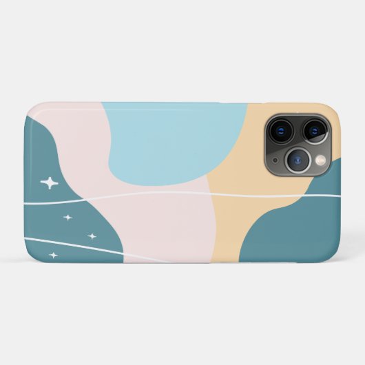 Minimale Abstracte pasta Case-Mate iPhone Case (Achterkant (horizontaal))