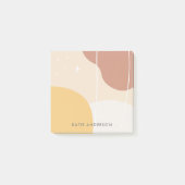 Minimale Abstracte pasta Post-it® Notes (Voorkant)