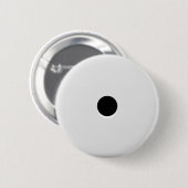 Minimale Abstracte single-Dice Pip Ronde Button 5,7 Cm (Voorkant /achterkant)