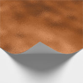 Minimale Abstracte stadscyclus van kopermetaal Cadeaupapier (Hoek)