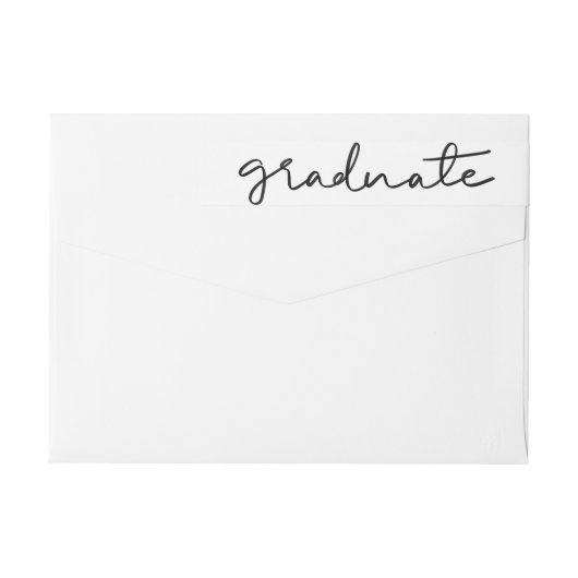 Minimale Afstuderen Typografie (Achterkant)