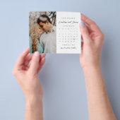 Minimale agenda BUDGET Opslaan Datum Flyer (Hand)